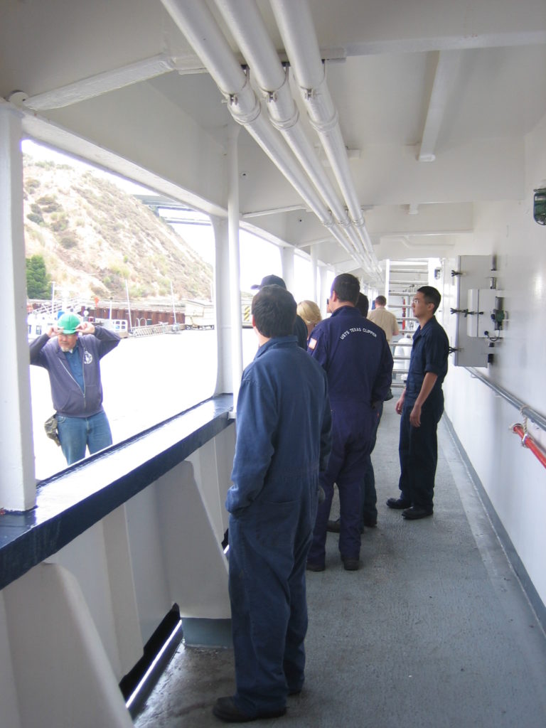 california maritime academy training cruise
